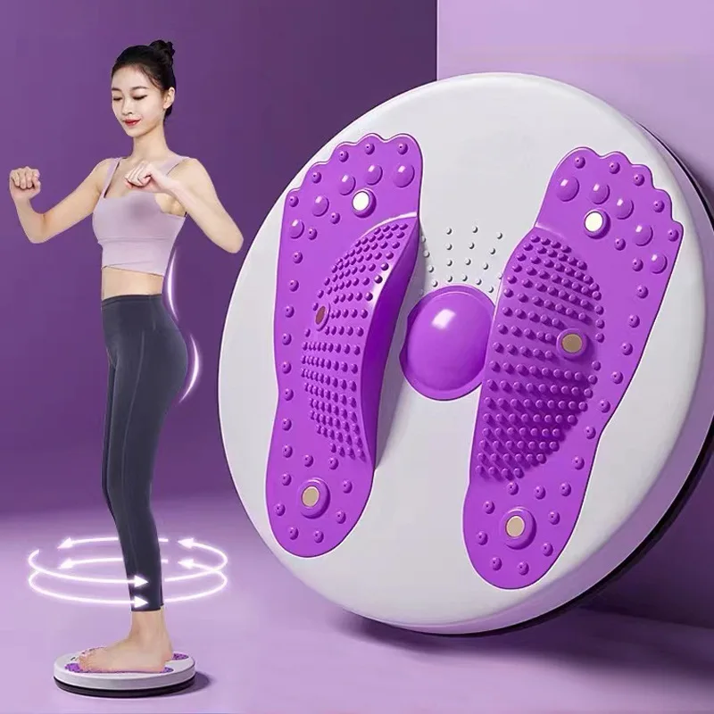 

Non-slip Twist Boards Balance Board Fitness Equipment Twister Home Exercise Twisting Disc Rotating Board Foot Massage WeightLoss