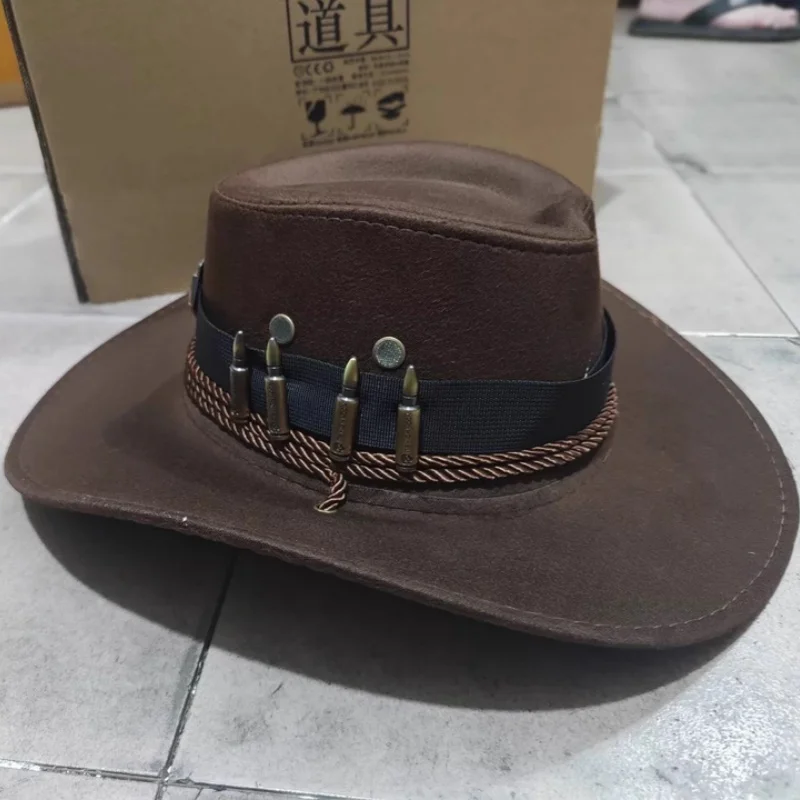 Игра Ow Cole Cassidy Mccree, шляпа для косплея, мужская винтажная ковбойская шляпа в стиле вестерн, пиратская шляпа, аксессуар, карнавальный реквизит на Хэллоуин (art.: 3920d0fff01fb) - 3920d0fff01fb