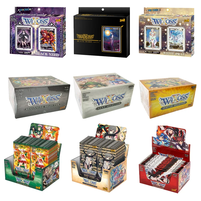 

WIXOSS KAYOU карты специальный инфицированный коллектор TCG Полная серия базовый пакет дополнительная упаковка карточка для девочек WXD доска для игры