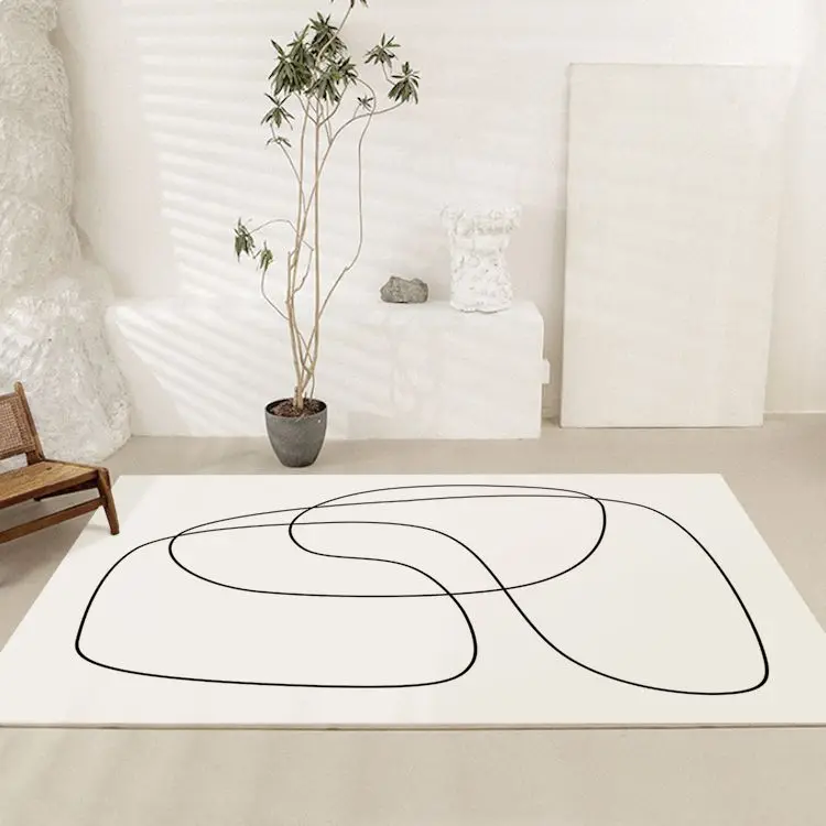 Современный минималистичный абстрактный ковер для гостиной Ins Wind спальня