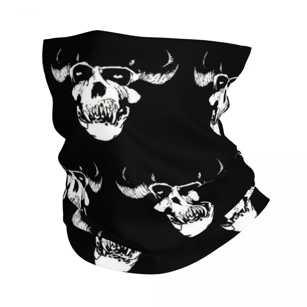 

Danzigs Glenn Skull Bandana Neck Cover Printed Metal Band Mask Scarf Multi-use Headwear Outdoor Sports for Men Women Breathable