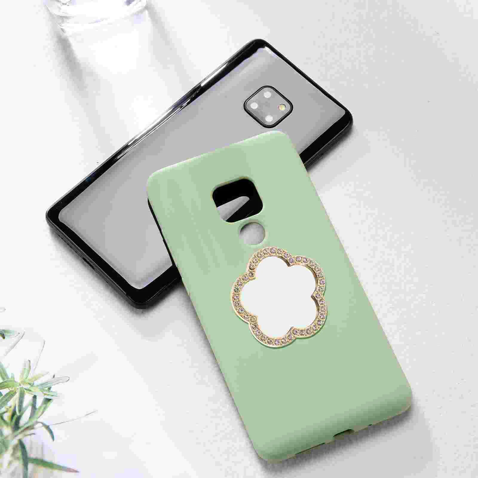 

6 Pcs Mirror Phone Camera Live Streaming Accessory Selfie Love Small Alloy Accessories Rear Mini