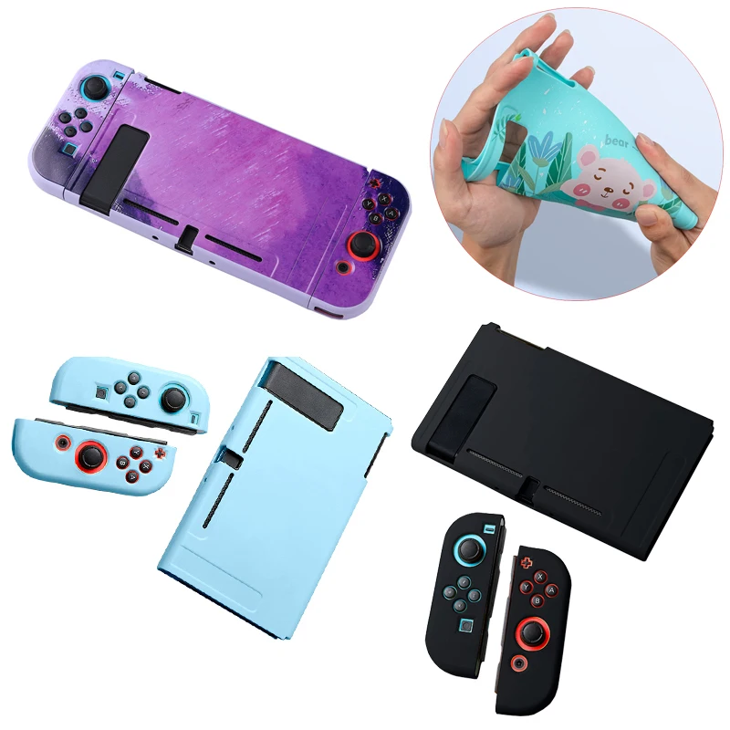 

Аксессуары для nintendo switch, защитный чехол для игровой приставки NS, мягкий чехол из ТПУ с полным покрытием