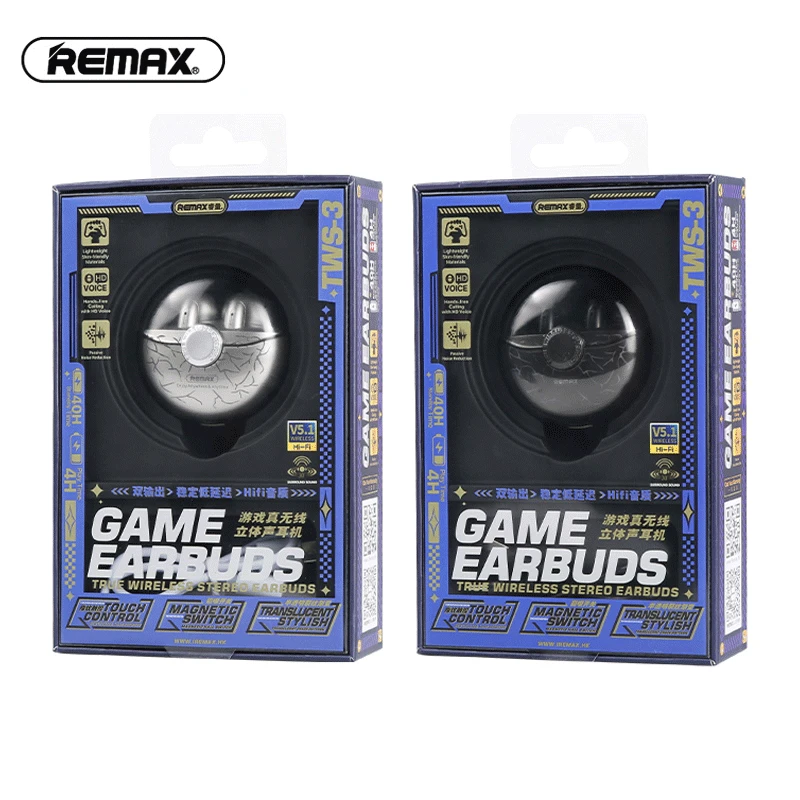 Беспроводные наушники Remax 2022 игровые и музыкальные TWS 5 1 наушники-вкладыши
