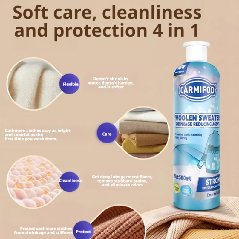 Шерстяной свитер средство для восстановления усадки кашемировая шерстяная