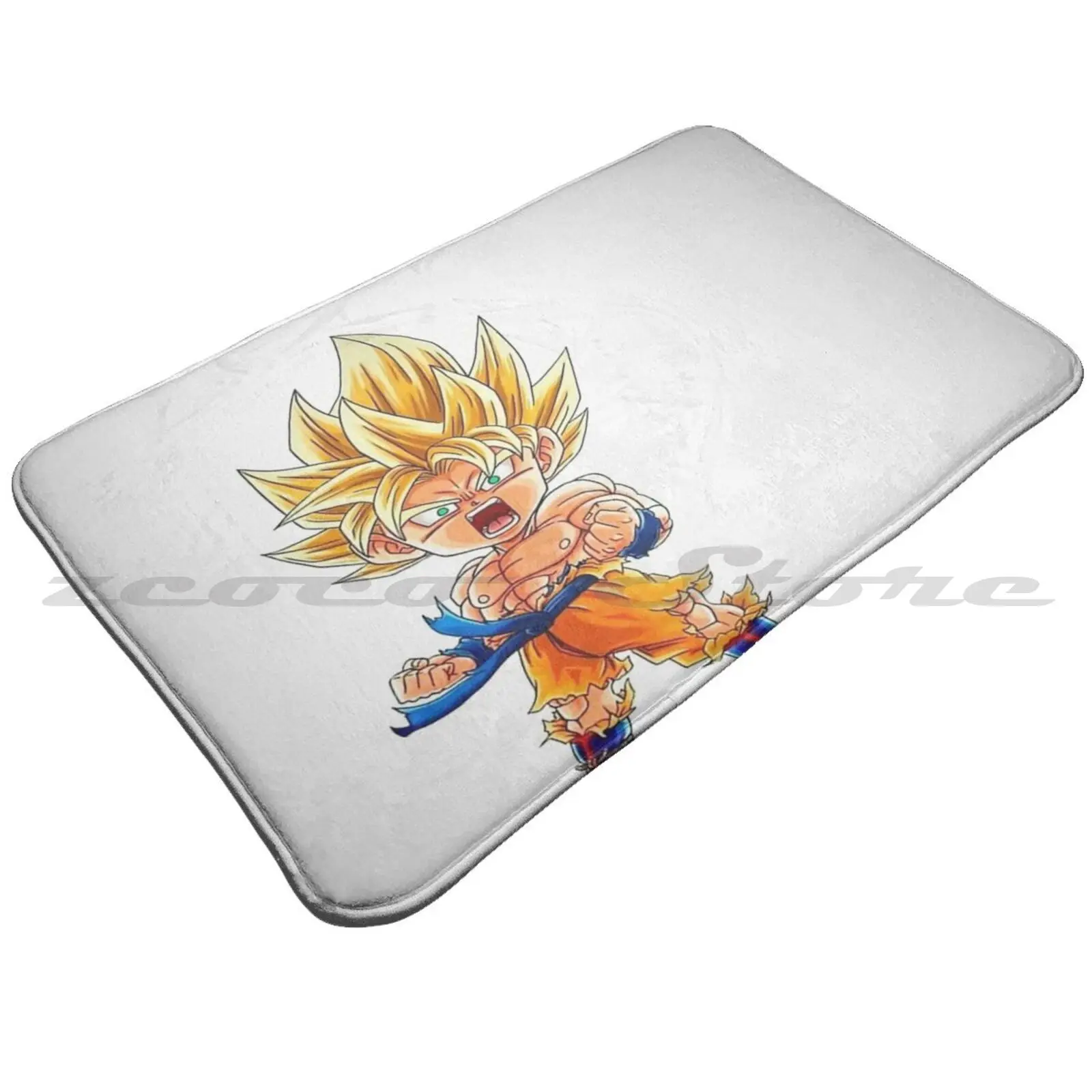 Мягкий Нескользящий Коврик с аниме Чиби драконом коврик подушка Аниме игра манга