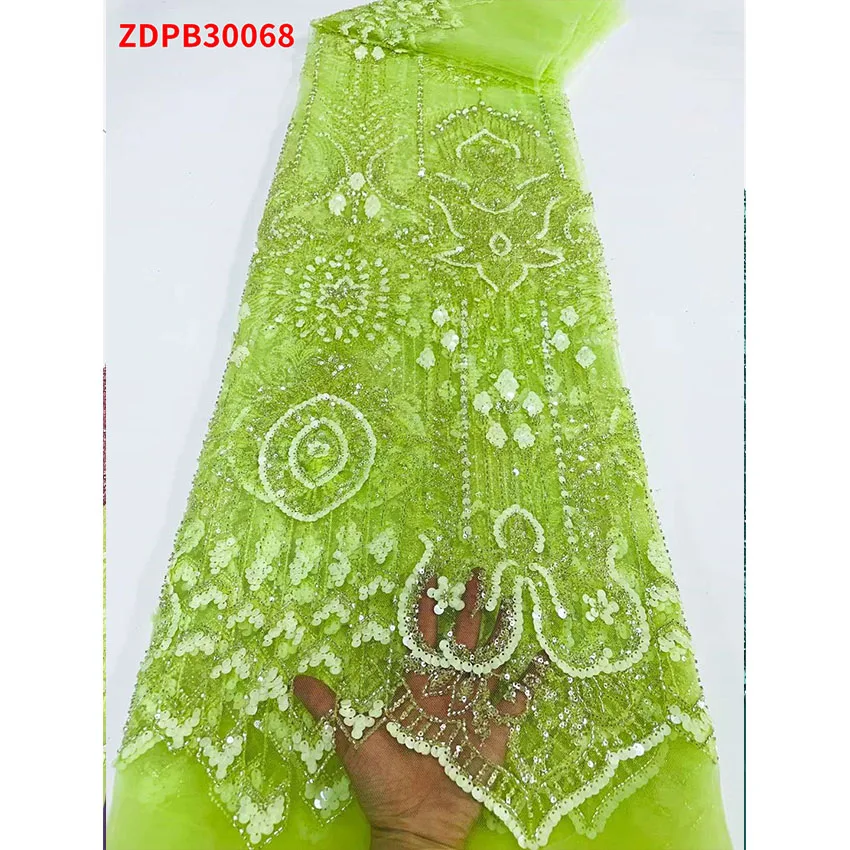 

Gorgeous Ankara Bead tube banquet woman Dress Fabric Textiles ZDPB30068