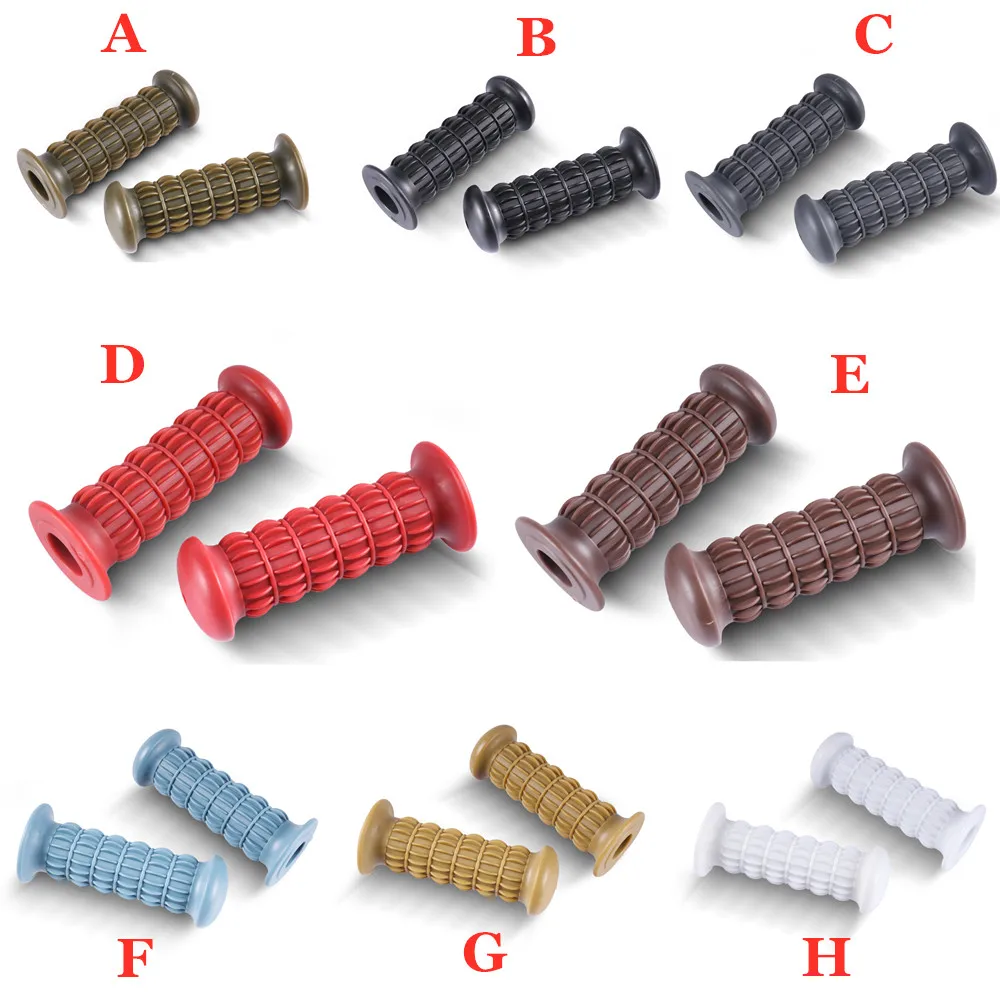 Scooter Cafe Racer Chopper Universal Retro Moto Grips Accessory