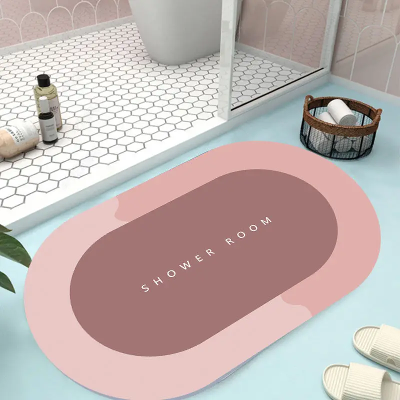 new bath mat entrance door mat super absorbent bathroom mats quick drying bathroom carpet modern simple non slip floor mats home free global shipping
