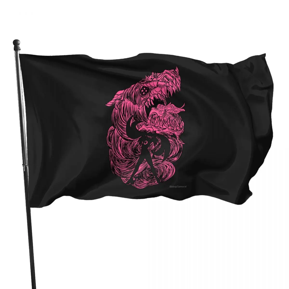 

Bayonetta Gomorrah Essential Outdoor Cute Decorative Banner Harajuku the leisure Nautical flag Camp Flag Camping BackgroundCloth