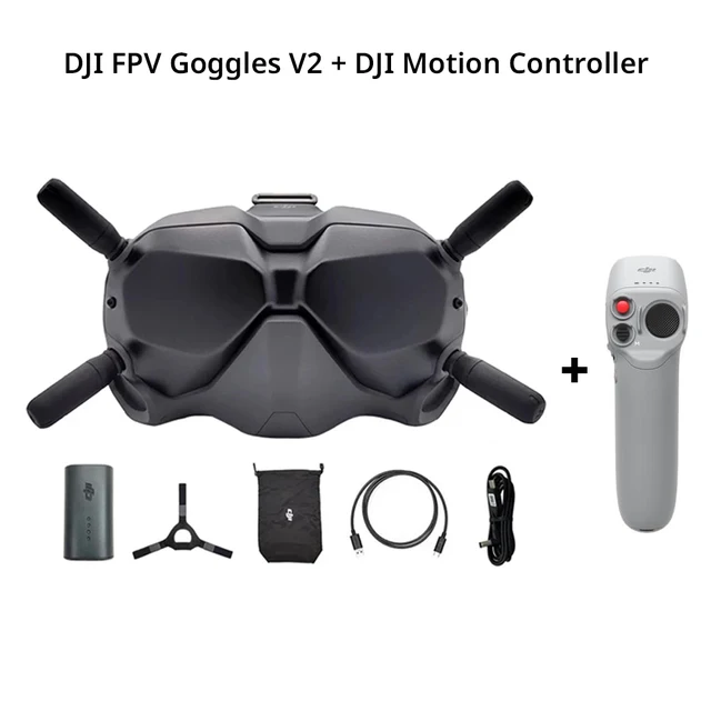 DJI FPV Goggles V2 + Motion Controller DJI FPV Goggles V2 + Motion Controller