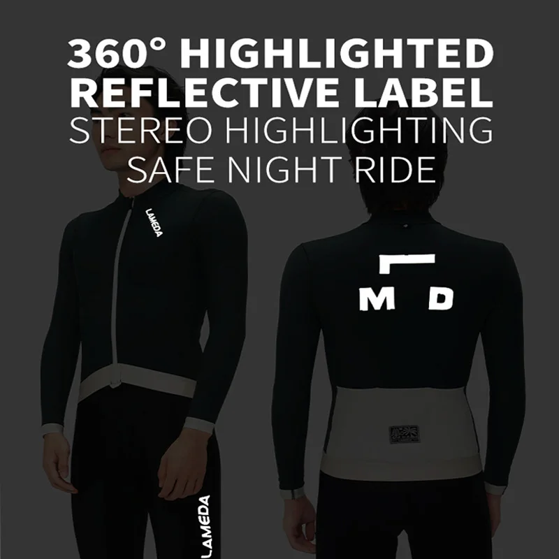 Lameda велосипедный трикотаж мужской термофлисовый зимний с карманами высокая
