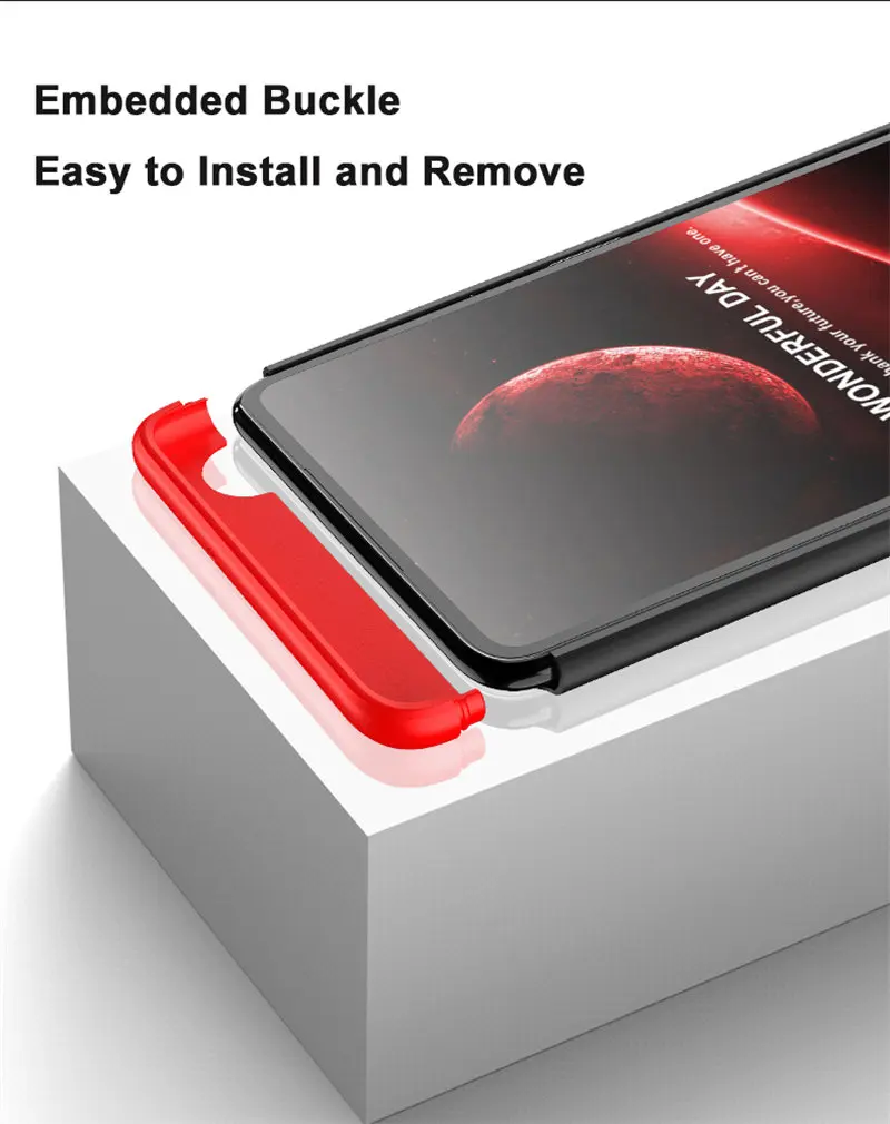 Чехол для Samsung Galaxy F54 5G E546B 3 в 1 качественный ударопрочный Матовый Жесткий чехол из