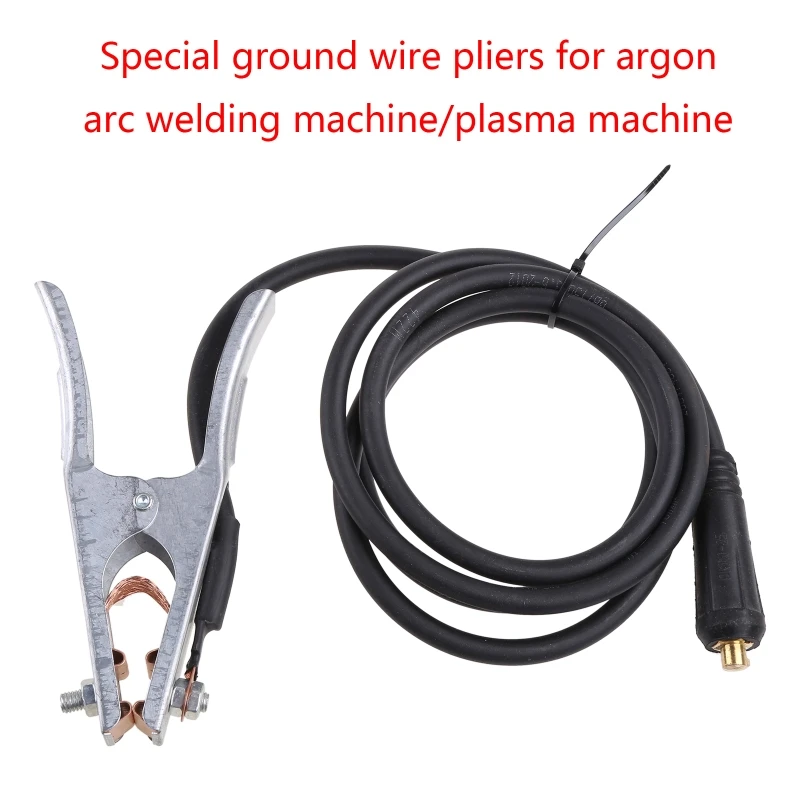 

Держатель электрода для сварочного аппарата 200-Amp, медные плоскогубцы, зажим для электрода для сварочного аппарата с 2-метровым кабелем