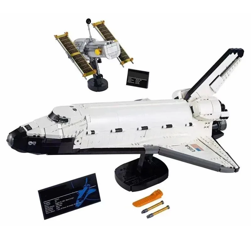 

Fit 2354PCS Star Space NA5A Space Shuttle Discovery Space Shuttle Model Technical Building Blocks Bricks Toy Gift Kid 10283