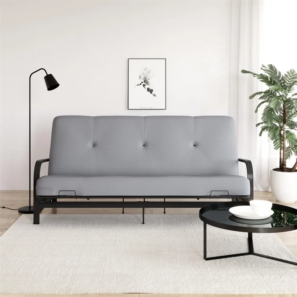 

6-дюймовый термоскрепленный матрас из полиэстера высокой плотности, полноразмерный диван с принтом елочки