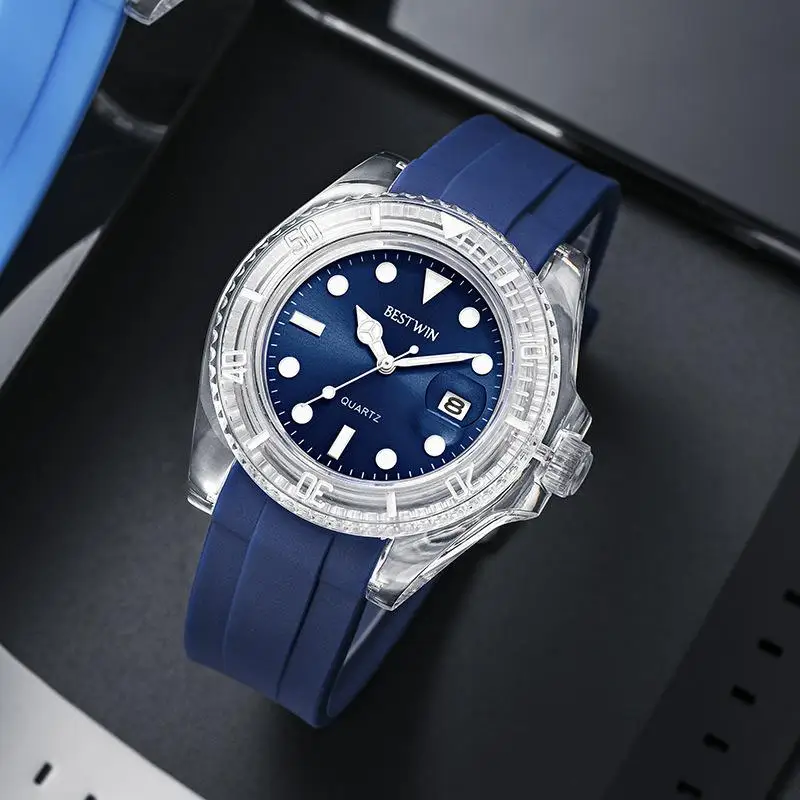 

Top Brand Men Sports Watches Casual Silicone Band Analog Men Quartz Wristwatches Waterproof Military Watch Relogio Masculino
