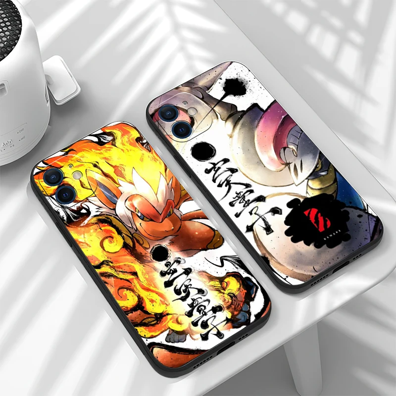 

Digimon Anime Funda Phone Case For iPhone 11 13 12 Pro Max 12 13 Mini X XR XS MAX SE 2020 7 8 6s Plus Celular Black