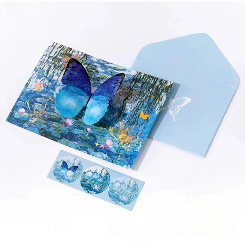 Открытка-бабочка MOONBIFFY