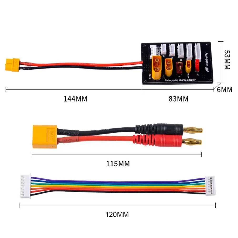 Зарядное устройство для литий-полимерных аккумуляторов 2-6S Multi XT30 XT60 XT90 JST T