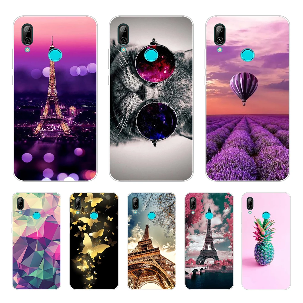Чехлы для Huawei P Smart 2019 силиконовая Мягкая задняя крышка из ТПУ plus чехол huawei p smart Z