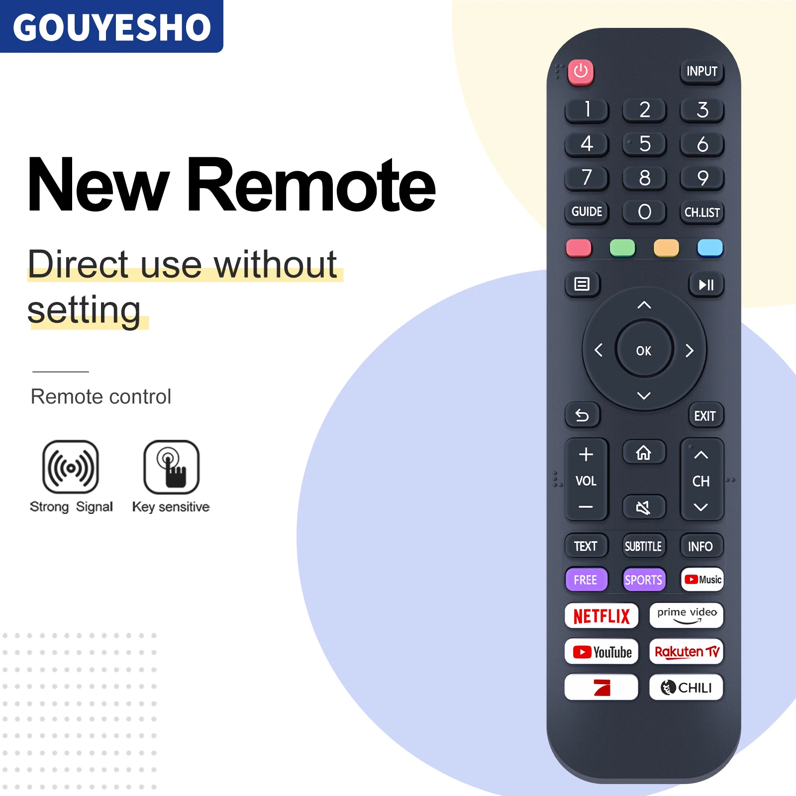Новый пульт дистанционного управления EN2AL30H для Hisense HD DLED Smart TV 40A4BG 32A4FG 40A4FG 40A4EG 32A4EG