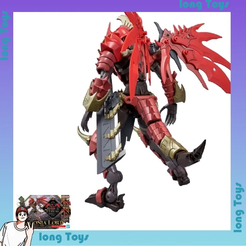 Фото В наличии Оригинальный сборный набор Bandai Model Kit 30MF 30ML Class Up Armor Dragonia Lord, коллекционная фигурка аниме-персонажа, игрушка-модель для сборки, подарок №1