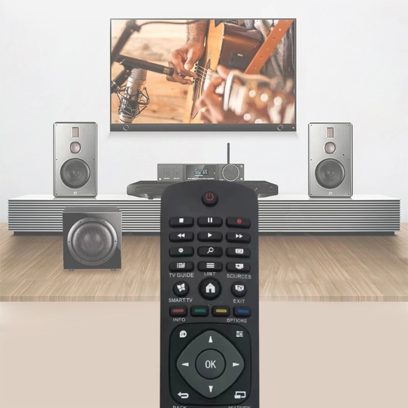 RM L1220 сменный пульт дистанционного управления подходит для Philips 398GR8BD 1NEPHH Прямая