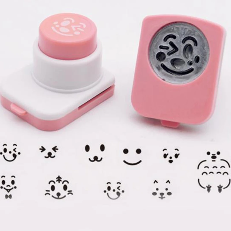 Sushi Tools Cartoon Rice Ball Molds DIY Smiling Face Shape Sushi Maker Mould Seaweed Cutter Rice Ball Kitchen Bento Decoration