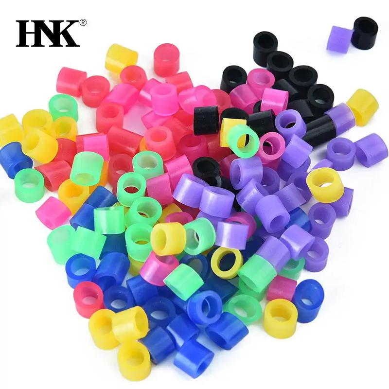 

100Pcs/bag Multi-Color Autoclavable Disinfection Orthodontic Universal Circle Silicone Dental Instrument Color Code Rings