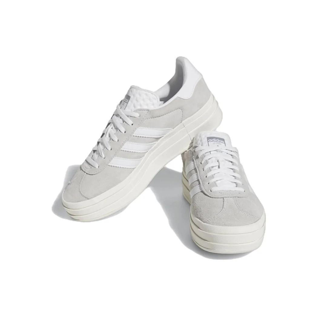 Adidas GAZELLE BOLD Женские туфли для доски с толстой подошвой увеличивающие рост