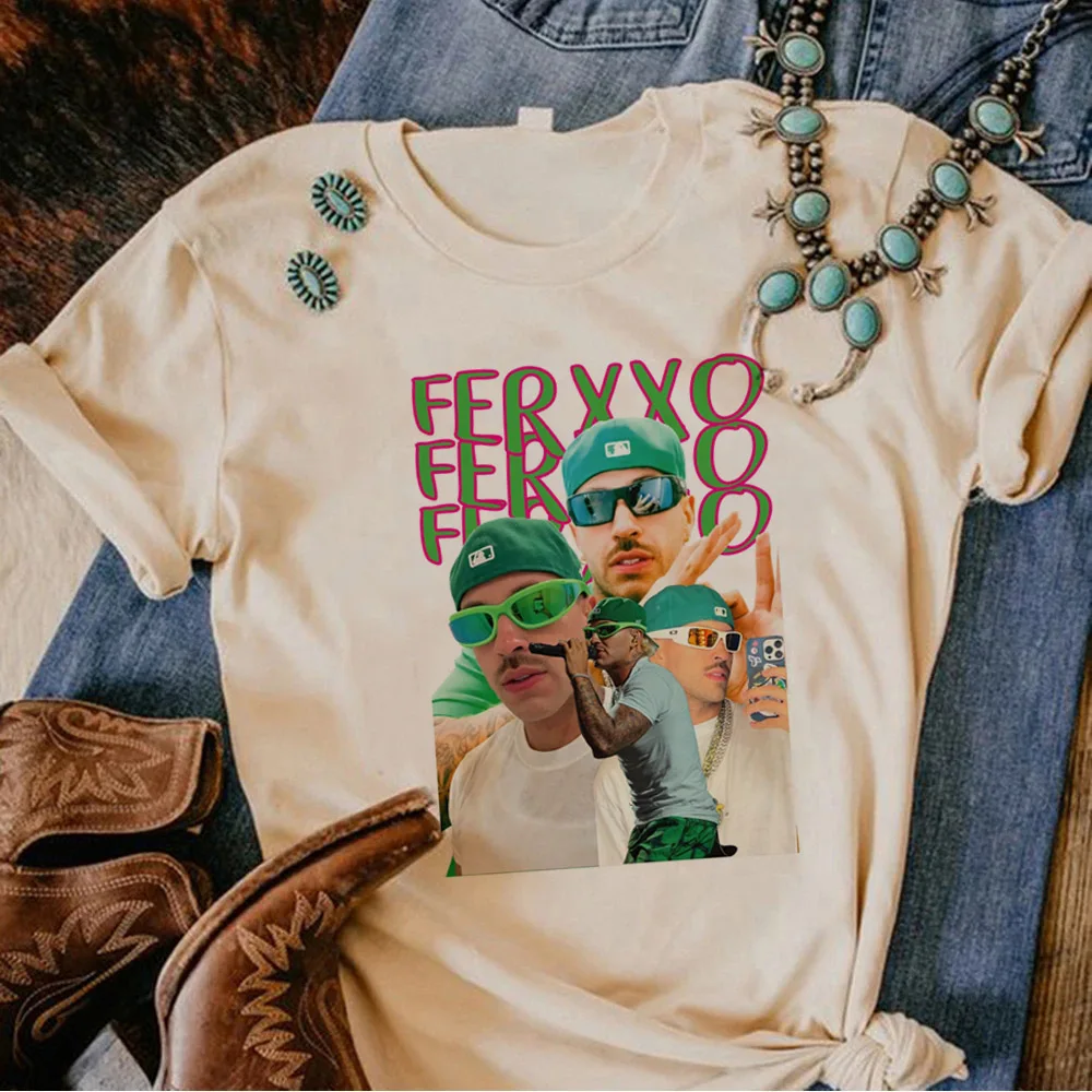 Feid Топ женская уличная одежда Y2K harajuku футболка y2k аниме японская