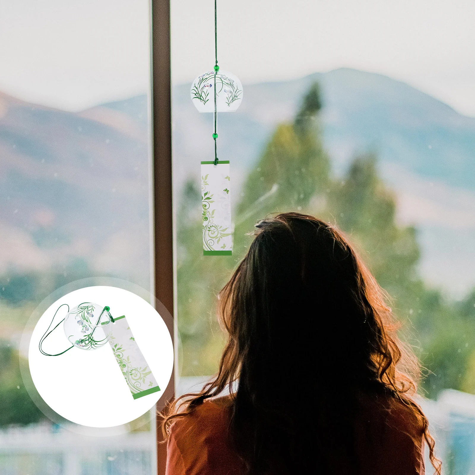 Стеклянные колокольчики колокольчик солнечные фонари украшения в виде лягушки