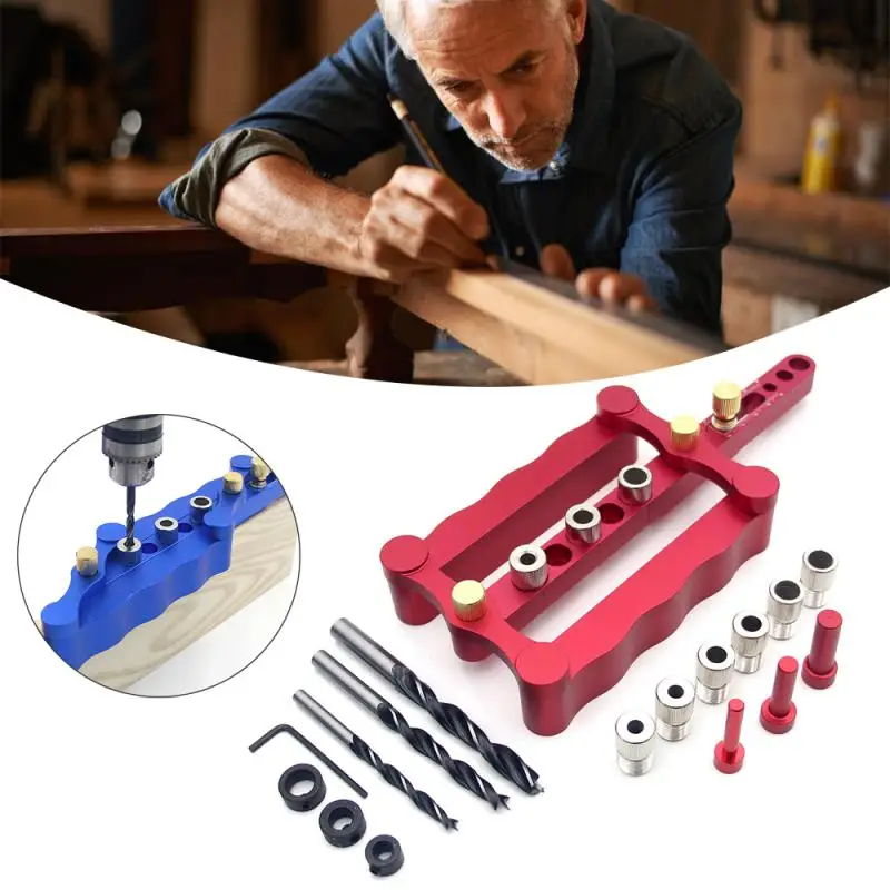 

Portable Drilling Versatile Precise Cutting-edge Diy Tool Time-saving Positioning Tool Woodworking Durable Diy Easy-to-use Tool