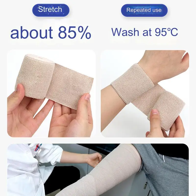 Putterbinde эластичная медицинская компрессионная повязка под давлением дышащая