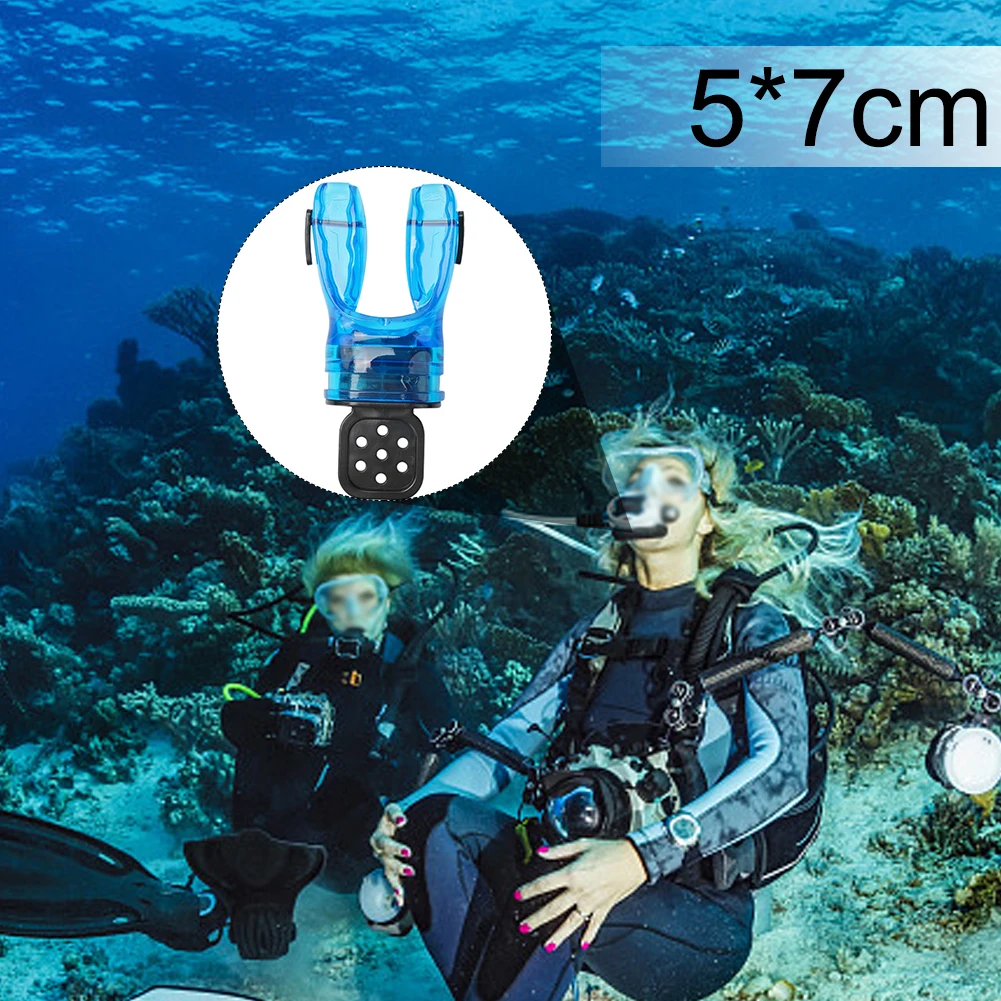 

1pc Diving Mouthpiece Silicone Non-Toxic Snorkel Regulator Diving Mouthpiece Scuba Moldable Bite Mouthpiece Water Sports