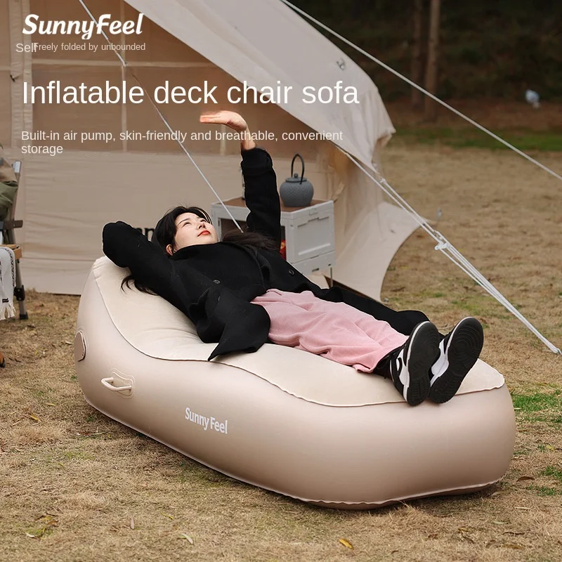 

Outdoor Automatic Inflatable Sofa Delicate Camping Single A Household Inflatable Portable Inflatable Bed