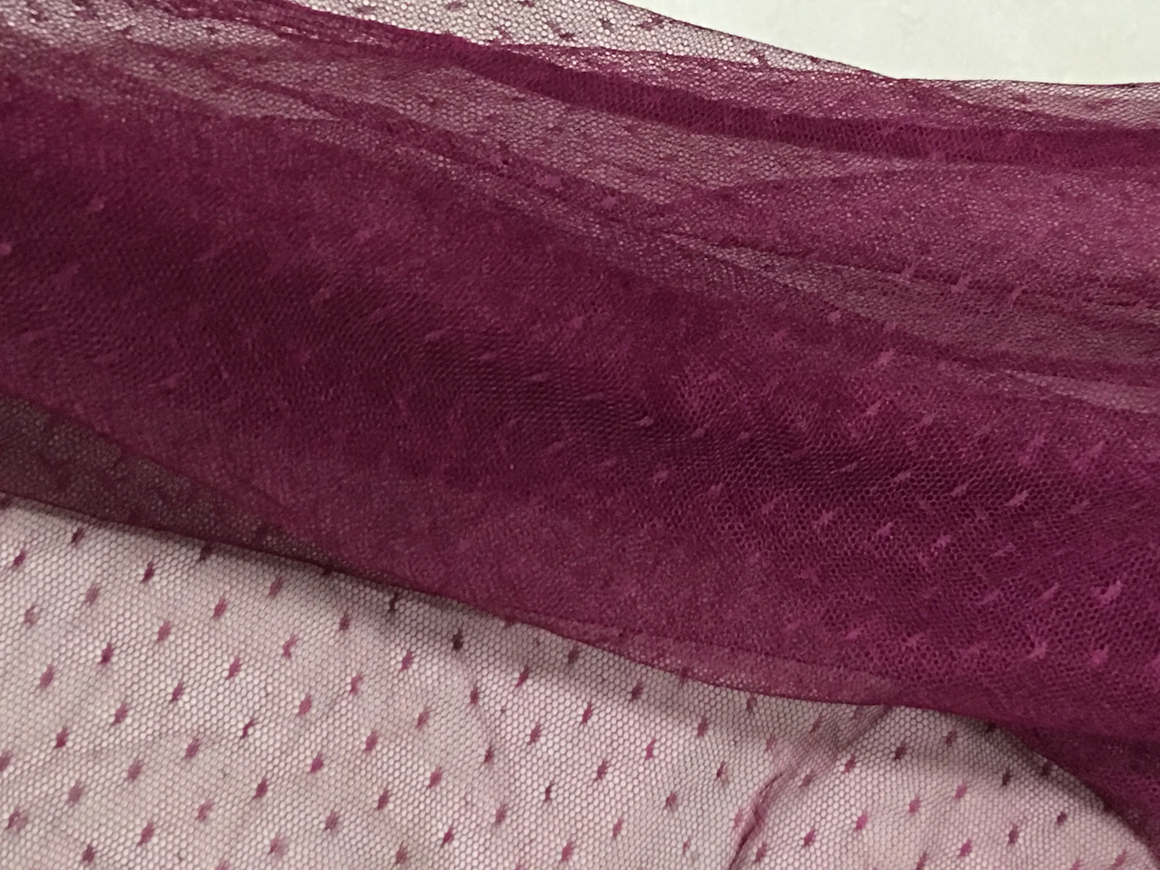 Шалфей зеленая розовая красная винная сетчатая ткань в горошек ширина 160 см