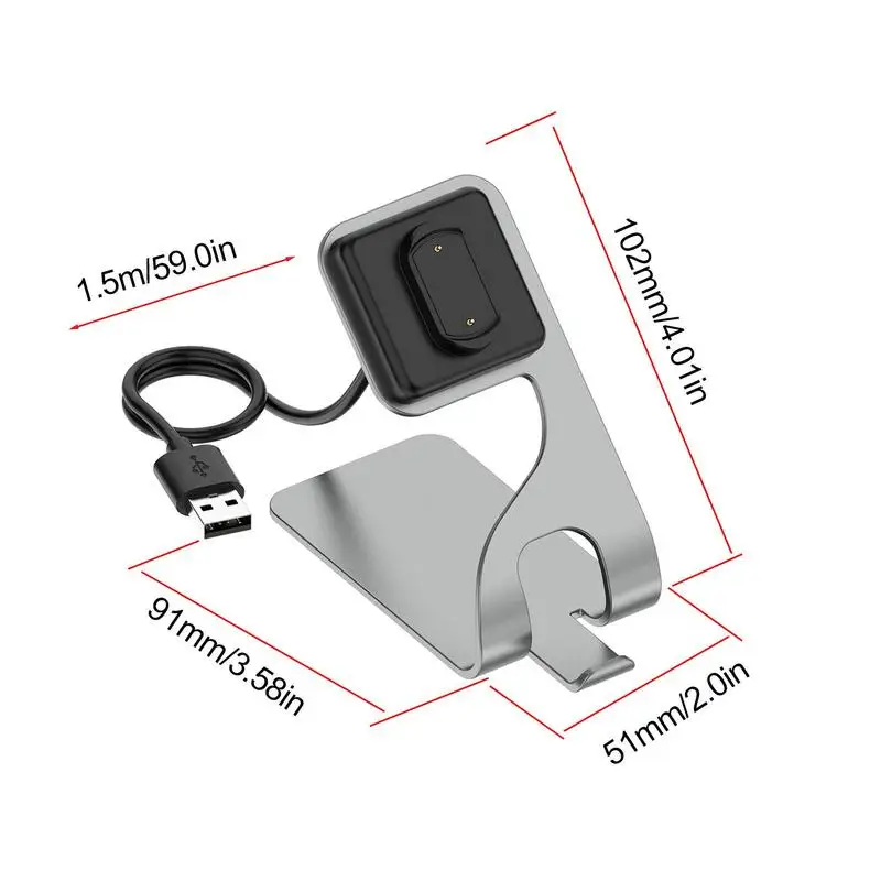 USB-подставка для зарядного устройства док-станция зарядки Amazfits GTR4/GTS3/телефон
