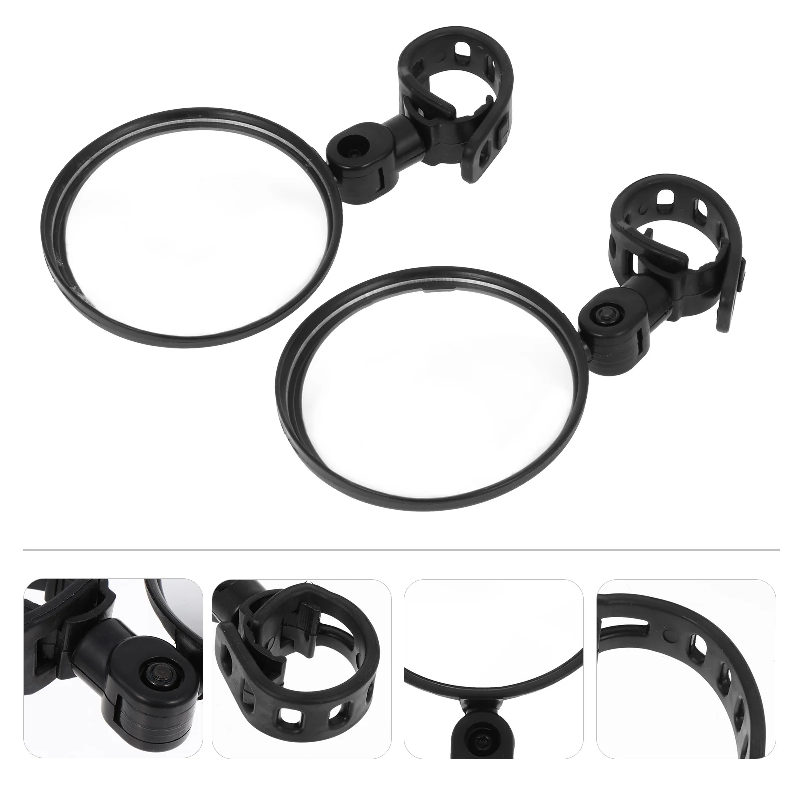 

Mirror Bike View Handlebar Rear Road Cycle Release End Bar Scooter Cycling Quick Adjustable Rearview Mirrors Motorcycle