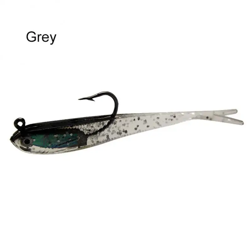 

Luya Bait High Simulation Appearance Durable Bionic Bait Flexibility Multicolor Luya Soft Bait Small Grey Fish Fishing Supplies