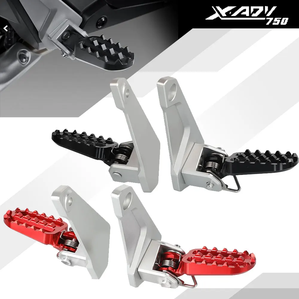 

Scooter Driver off-roading Rear set foot pegs Passenger Footpeg Lowering For HONDA X-ADV X ADV 750 X-ADV750 XADV 750 2021 2022