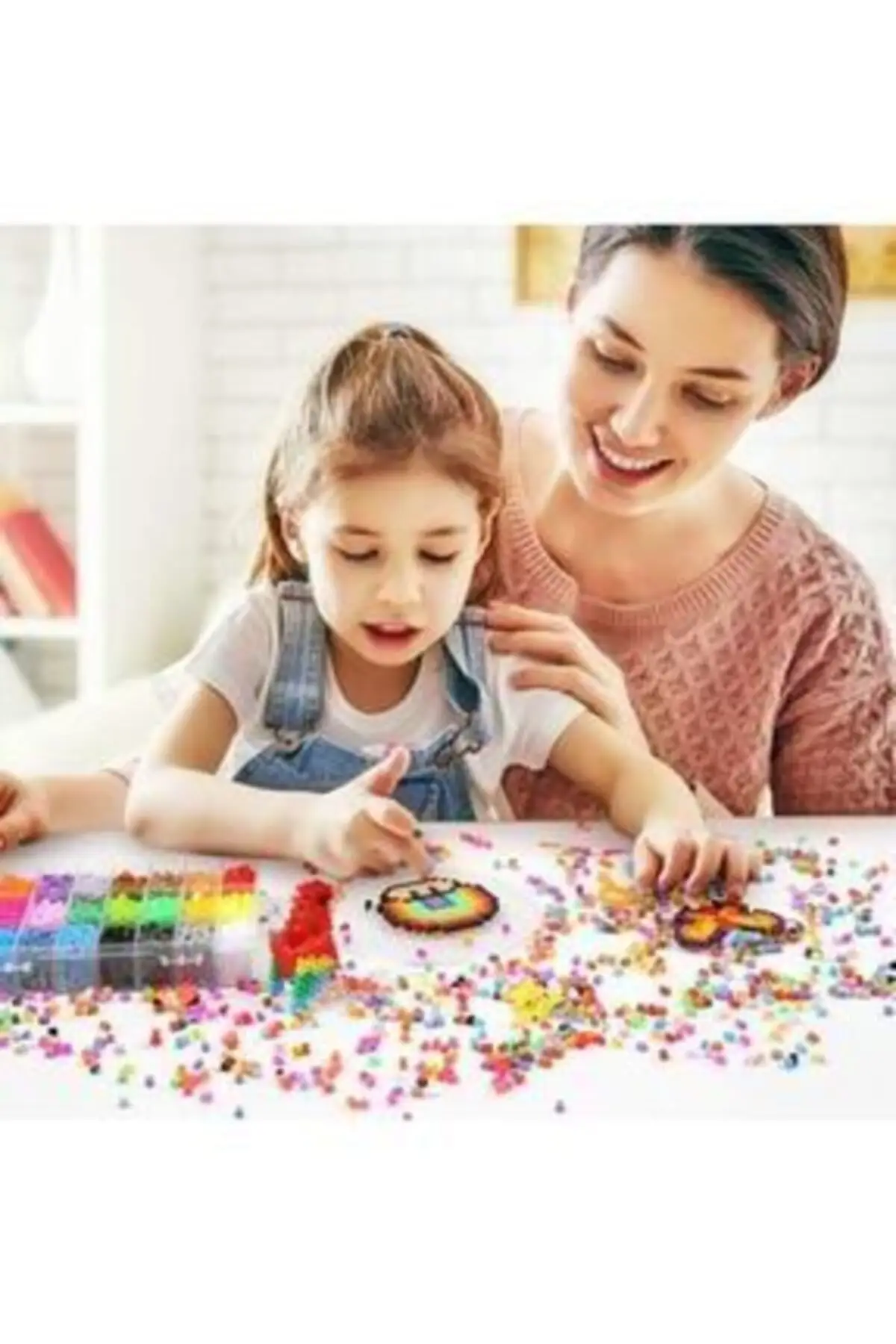 

With the Ironing beads 15 Colors 5000 Pcs Beads