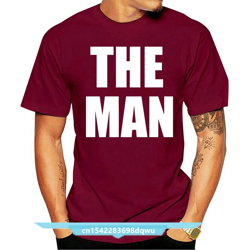

Men Short Sleeve Tshirt THE MAN The Man T Shirt Women t-shirt