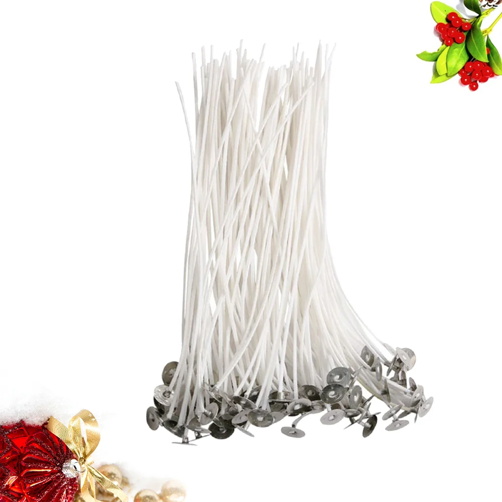 

200 PCS Soy Making Supplies DIY Wick Parrafin Wax Wax Wicks Wick Centering