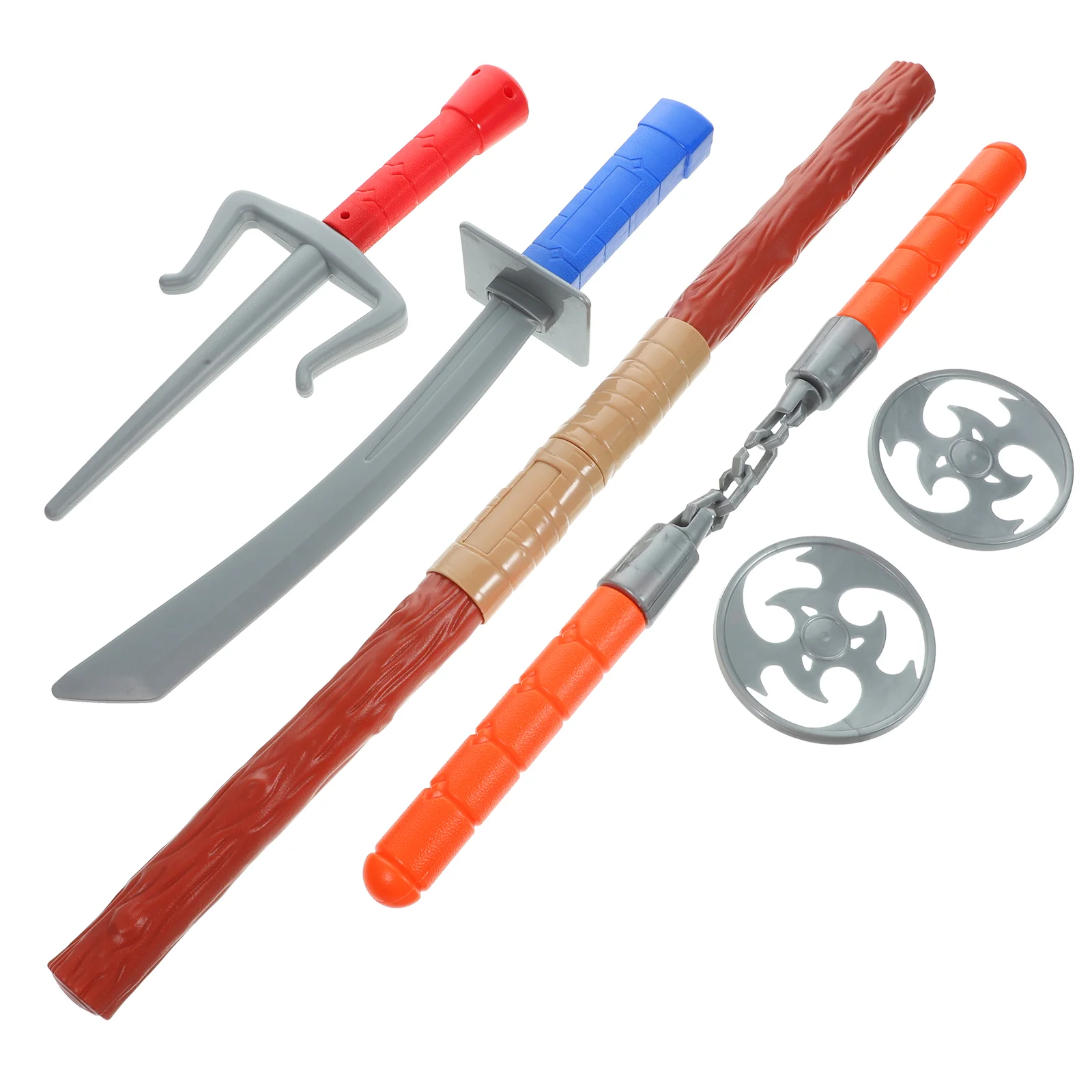 

Ninja Suit Plastic Kids Swords Boys Dart Plastic Funny Kid Toys Costume Props