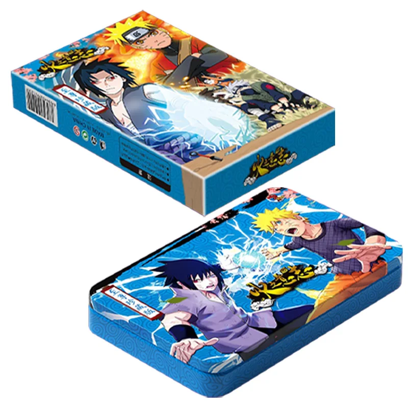 

Original Naruto Cards Bronzing Anime Character Collection Flash Cards SSP Board Games Toys Gifts for Children's Birthday