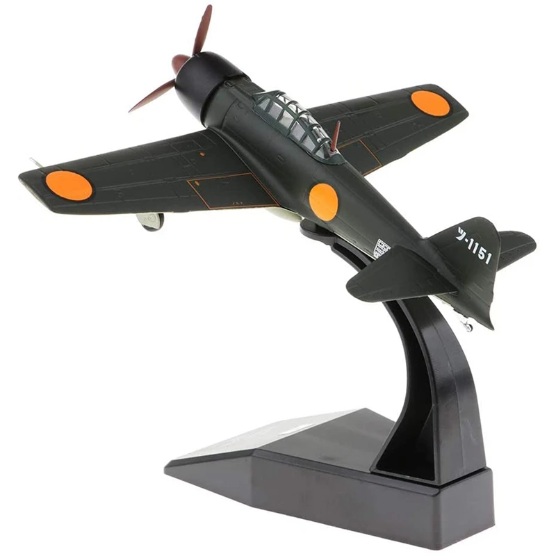 

1:72 японский A6M3 Zero - 1940 Металлический Литой самолет, включает в себя подставку из сплава, для сбора и подарка