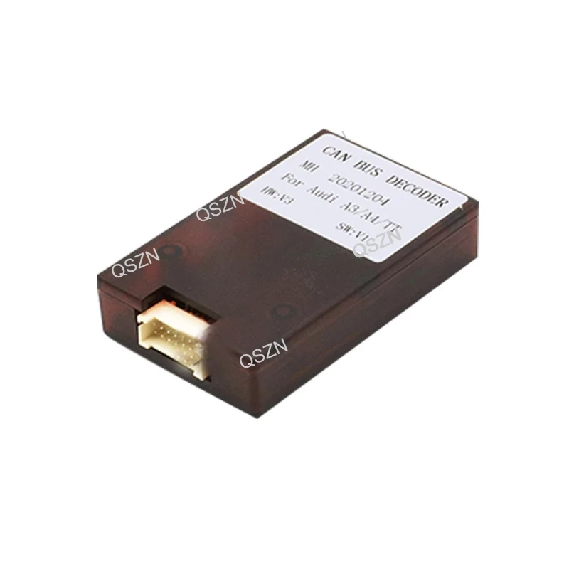 

QSZN Автомобильный радиоприемник Canbus Box декодер для Audi A3 A4 TT 16PIN жгут проводов разъем кабель питания Android