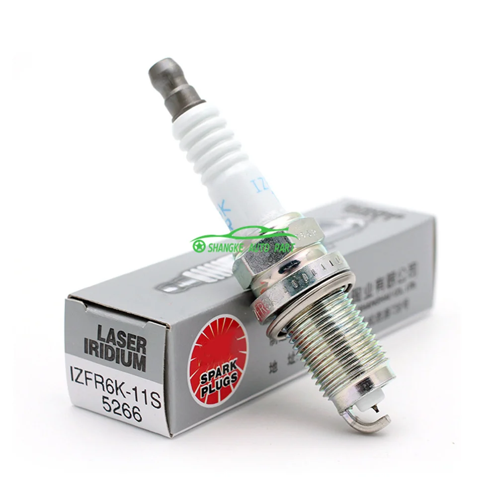 

Original Laser Iridium Spark Plugs OEM IZFR6K11S 5266 IZFR6K-11S FOR Hhonda Accord CR-V Legend AAcura MDX RL TL 2.4L 3.5L 3.7L